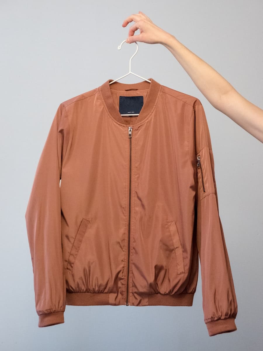Mens Bomber Jacket — Mid Blue